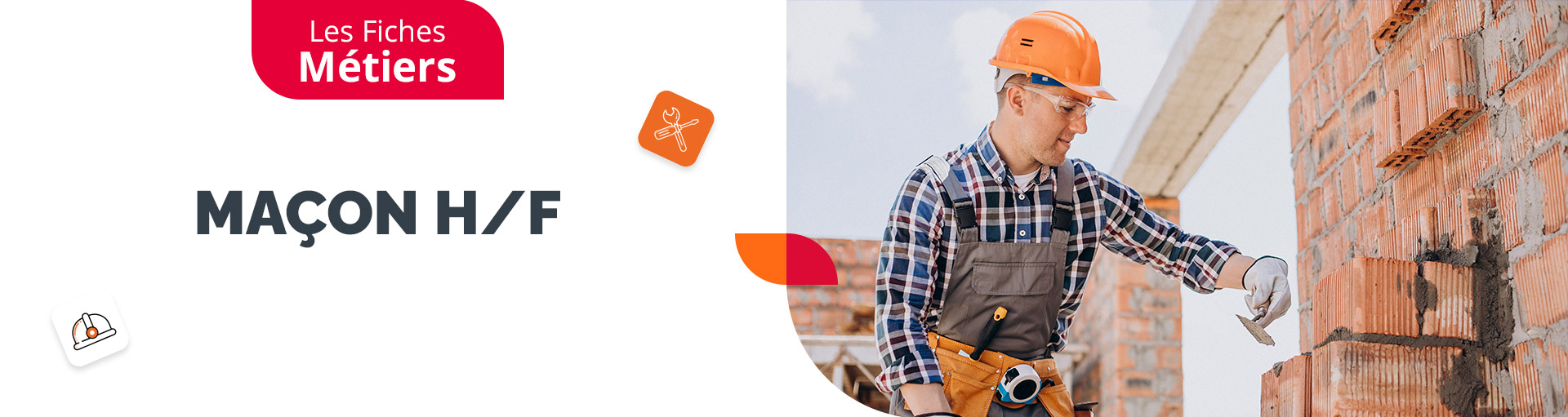 Les fiches métier Crit BTP : le Maçon
