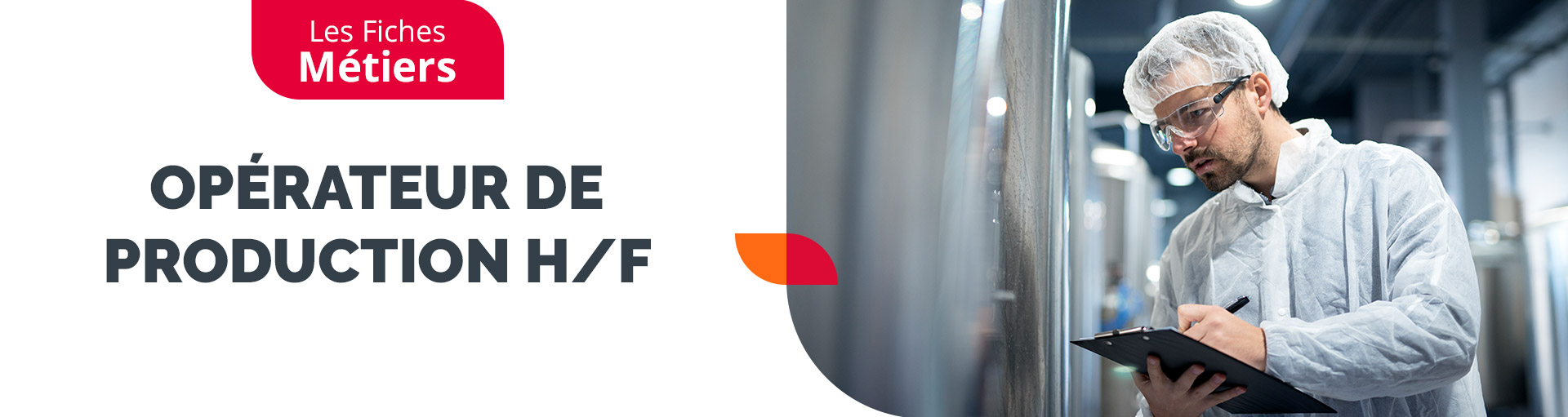 Les fiches métiers Crit Pharmaceutique : L&rsquo;Opérateur de production
