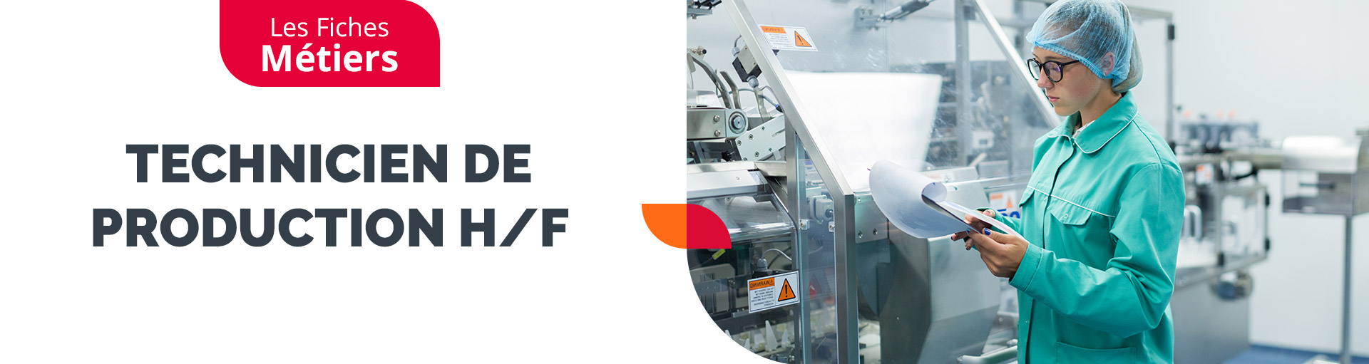Les fiches métiers Crit Pharmaceutique : le Technicien de Production